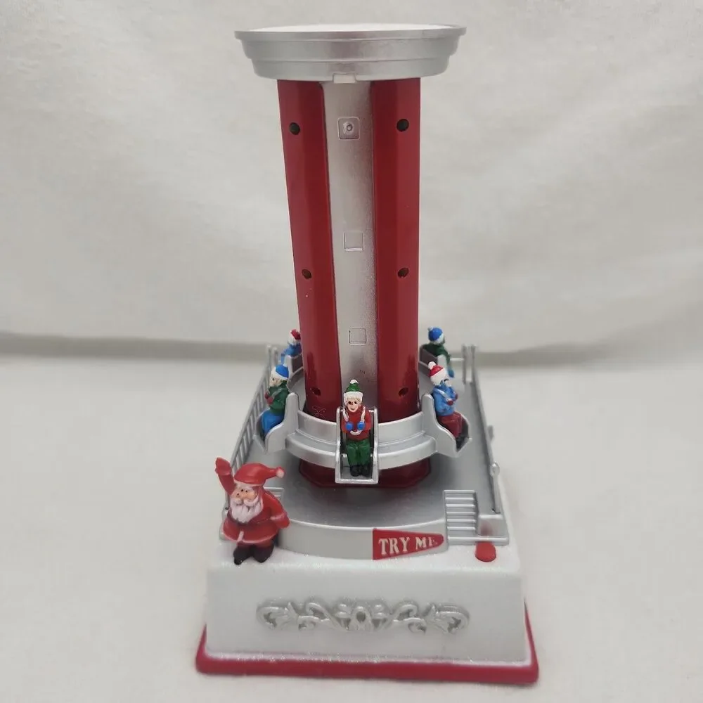 House Drop Tower Coaster Ride Musical Christmas Carnival Pan Asian 2014 Mini 8